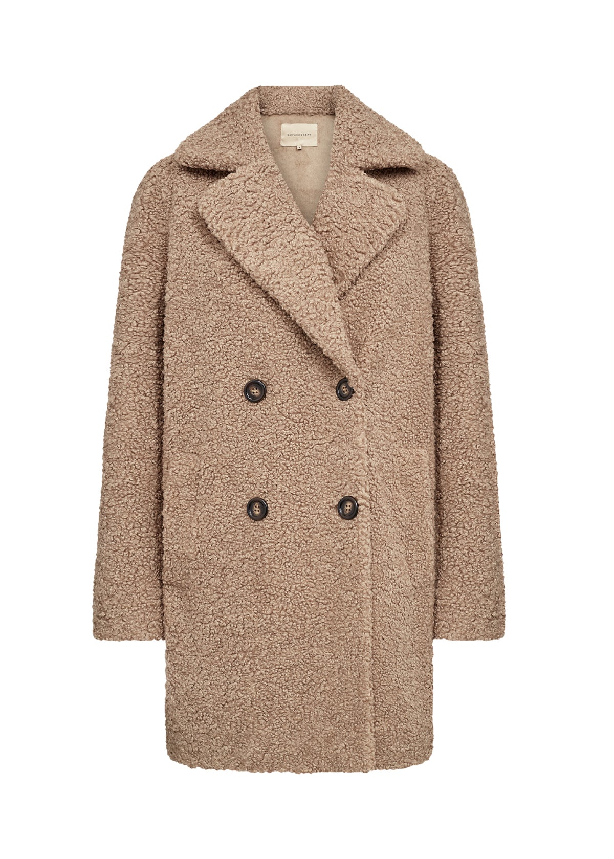 Teddy-Jacke Mukite mit Reverskragen von Soyaconcept
