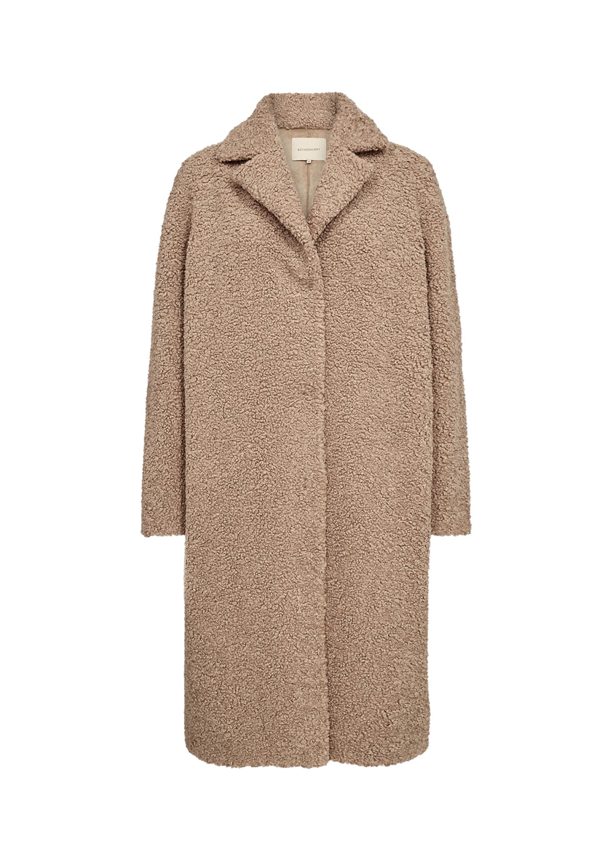 Teddy-Jacke Mukite mit kleinem Reverskragen von Soyaconcept