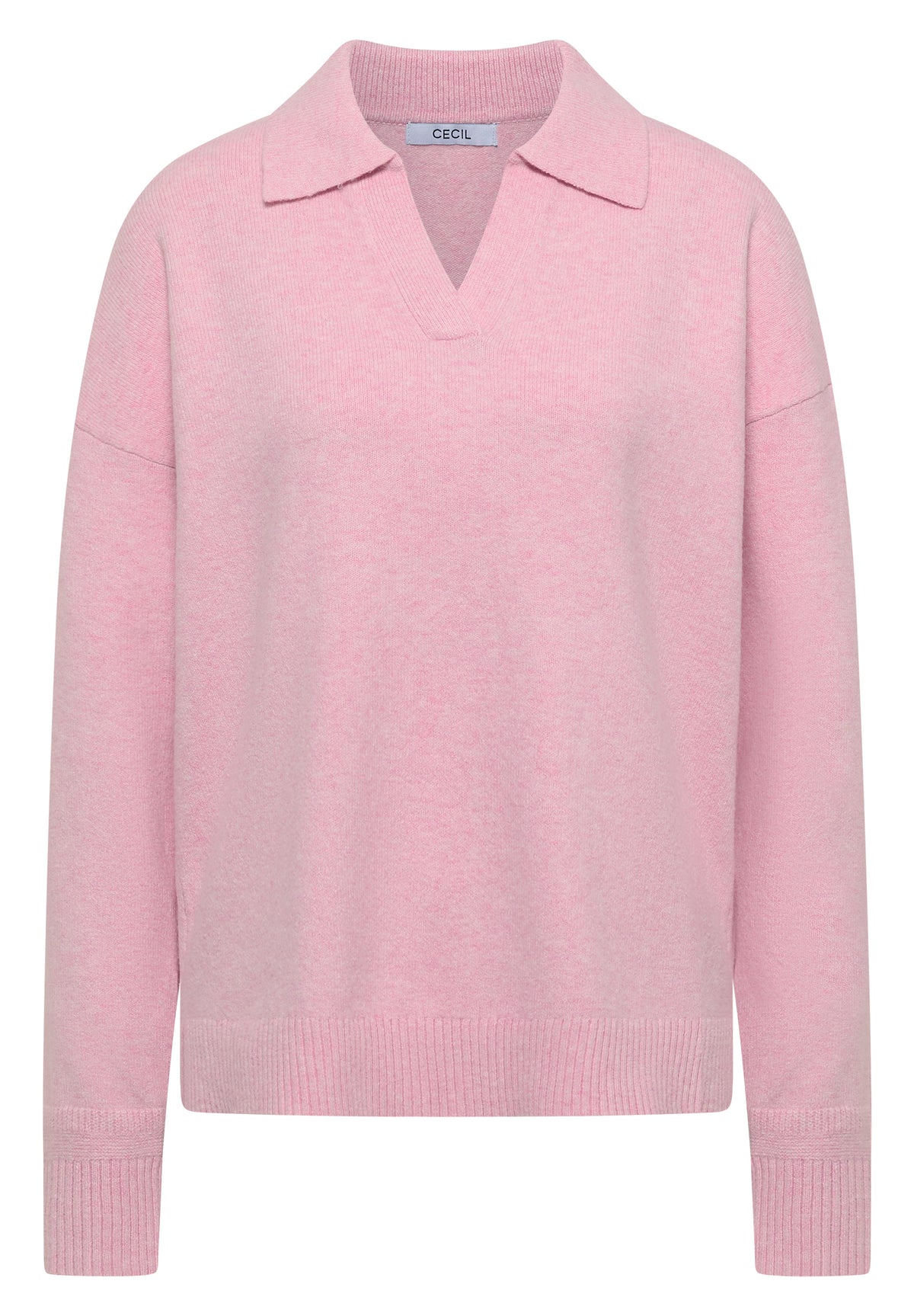 Langarm Pullover mit Polokragen von Cecil