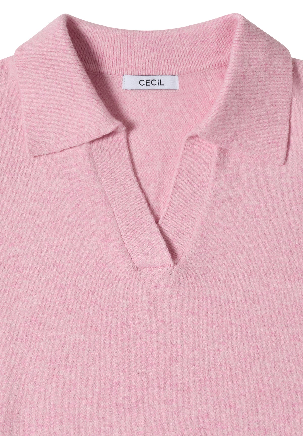 Langarm Pullover mit Polokragen von Cecil