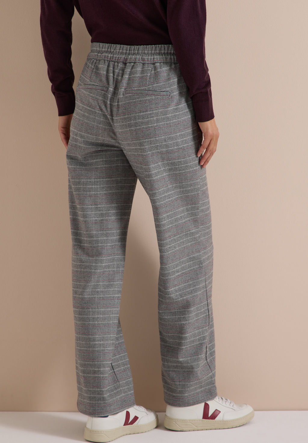 High Waist Wide Leg Hose im Loose Fit