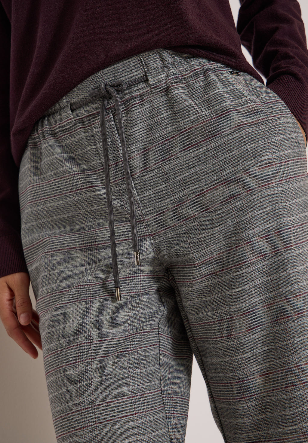 High Waist Wide Leg Hose im Loose Fit