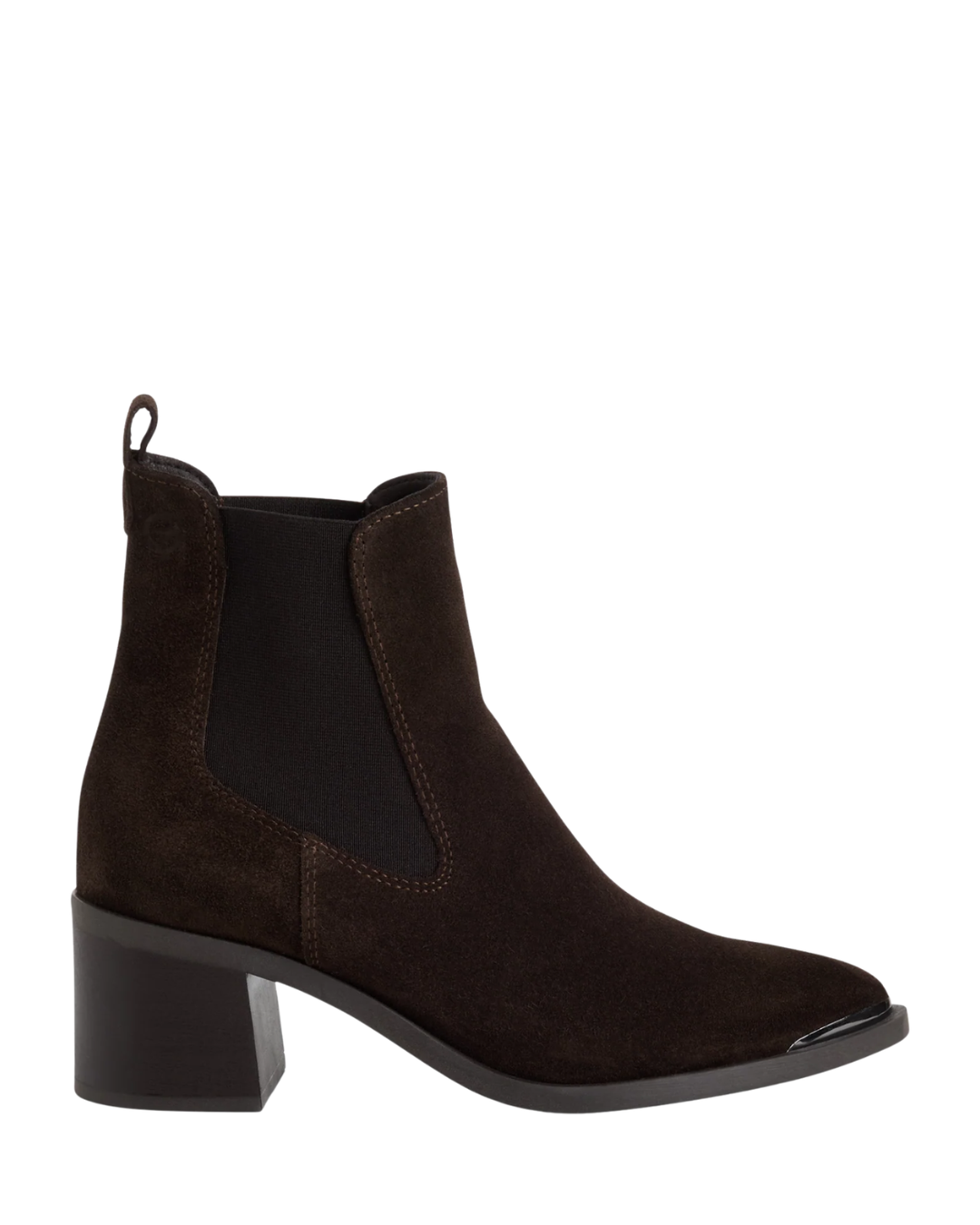Chelsea Boots aus Veloursleder in Mocca von Tamaris