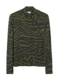 Mesh-Shirt mit All-over-Print von s.Oliver
