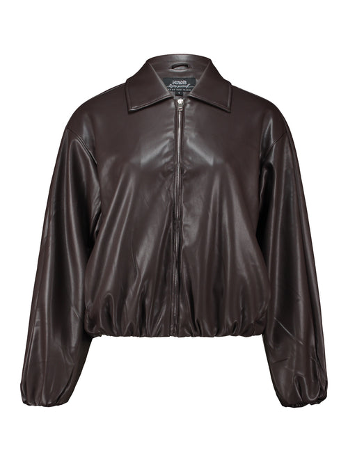 Lederimitat-Jacke Hani mit Reißverschluss von Haily´s
