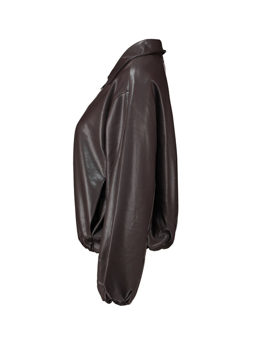 Lederimitat-Jacke Hani mit Reißverschluss von Haily´s