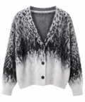 Da.Jacke Strick/Wirk - Bella Italia - schwarz - one size