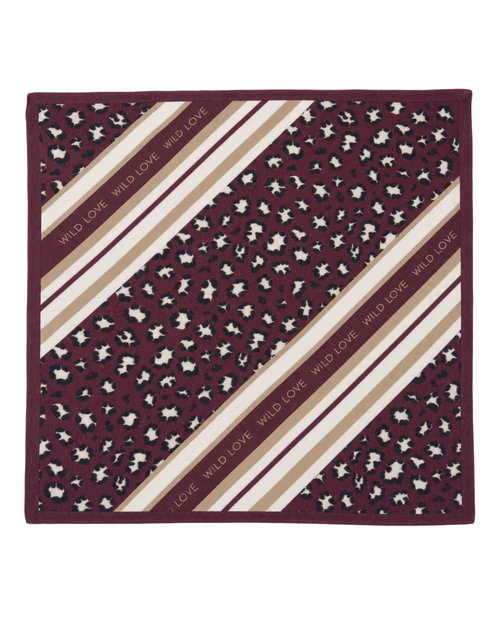Da. Schal - Zheng Taschen - aubergine - one size
