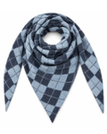Da. Schal - Zheng Taschen - jeansblau - one size