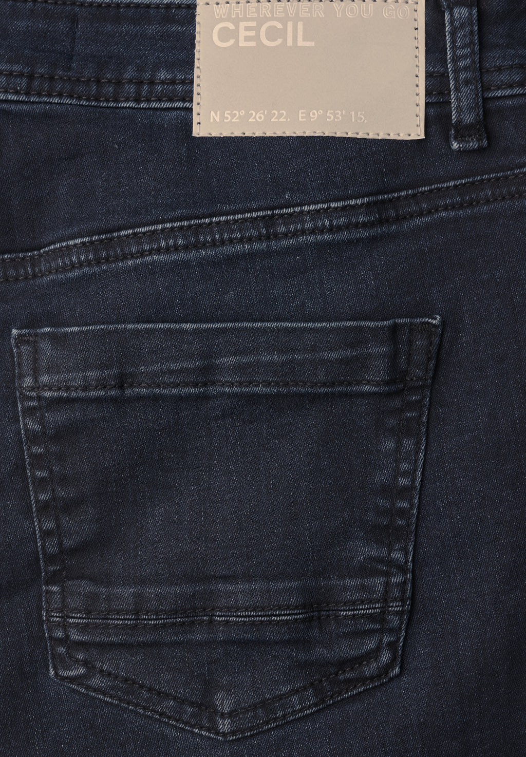 Wide-Leg-Jeans Neele im High-Waist-Loose-Fit von Cecil