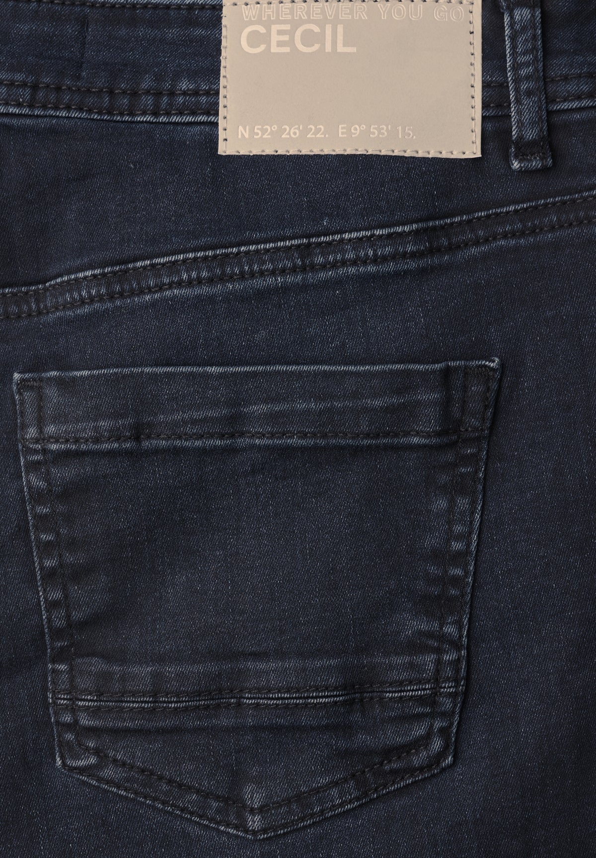 Wide-Leg-Jeans Neele im High-Waist-Loose-Fit von Cecil
