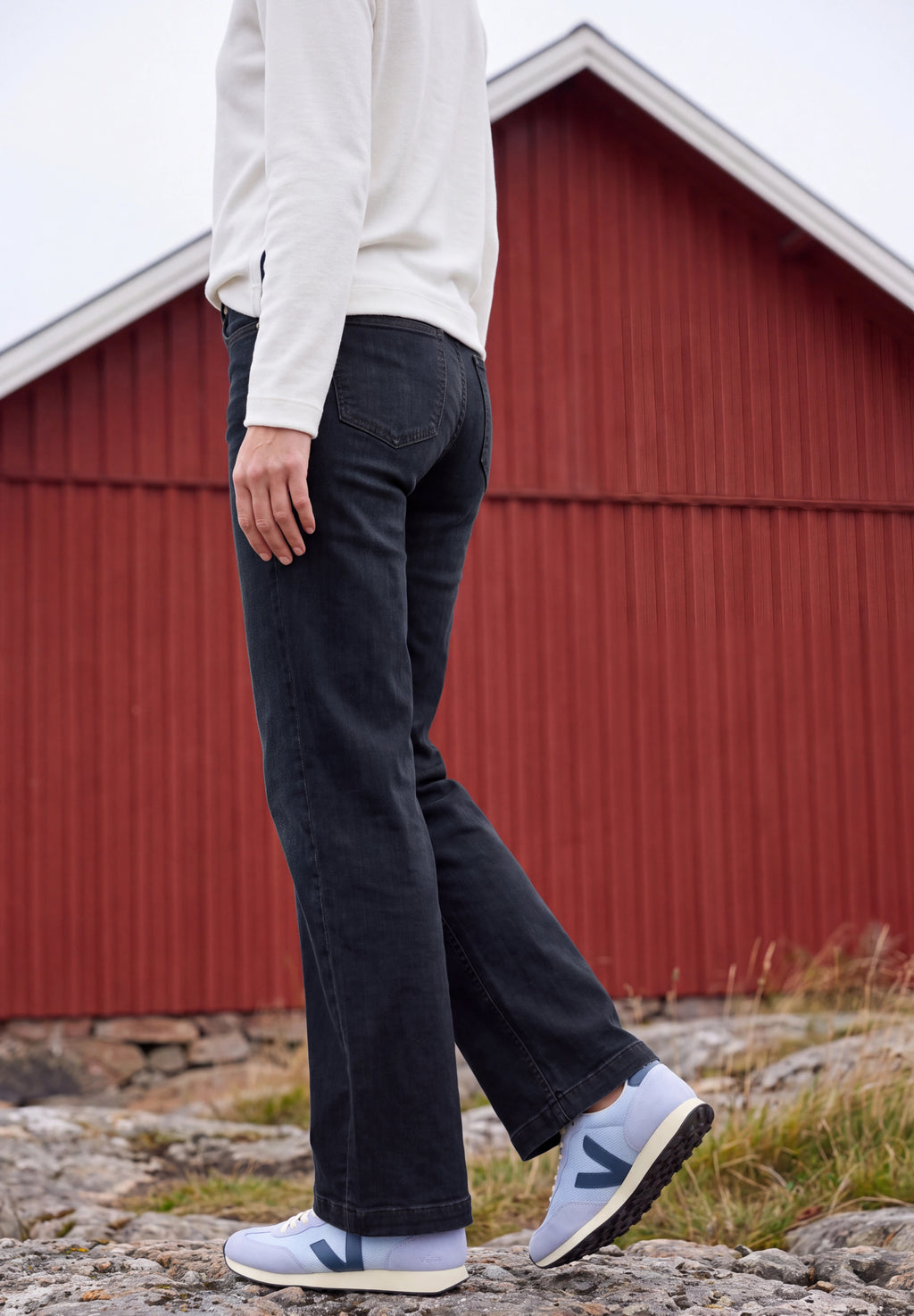 Wide-Leg-Jeans Neele im High-Waist-Loose-Fit von Cecil