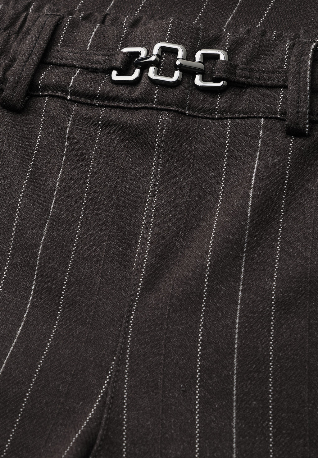 Straight-Leg-Hose Amalia mit Streifen und Schnalle von Street One
