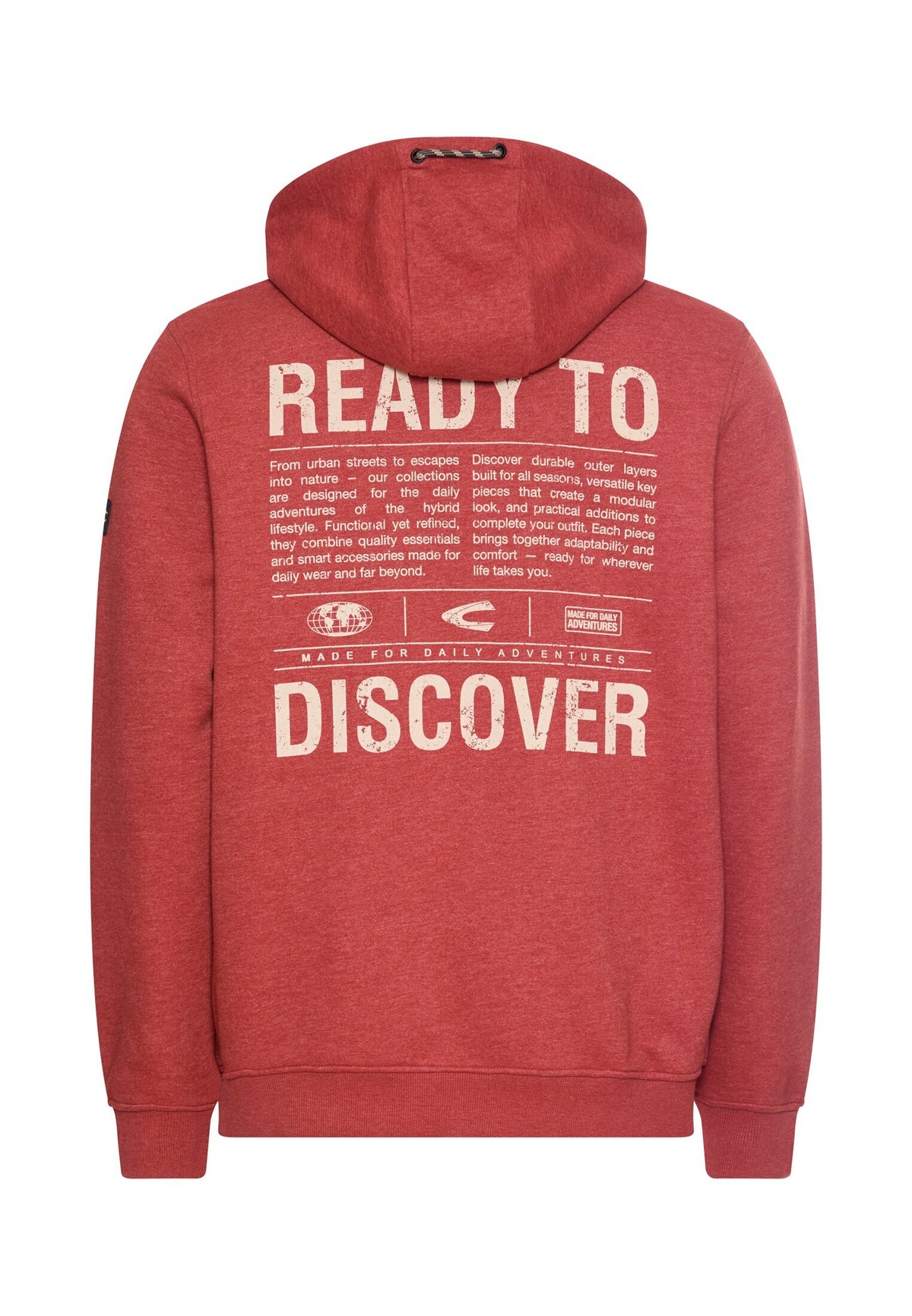 Hoodie mit Rückenprint