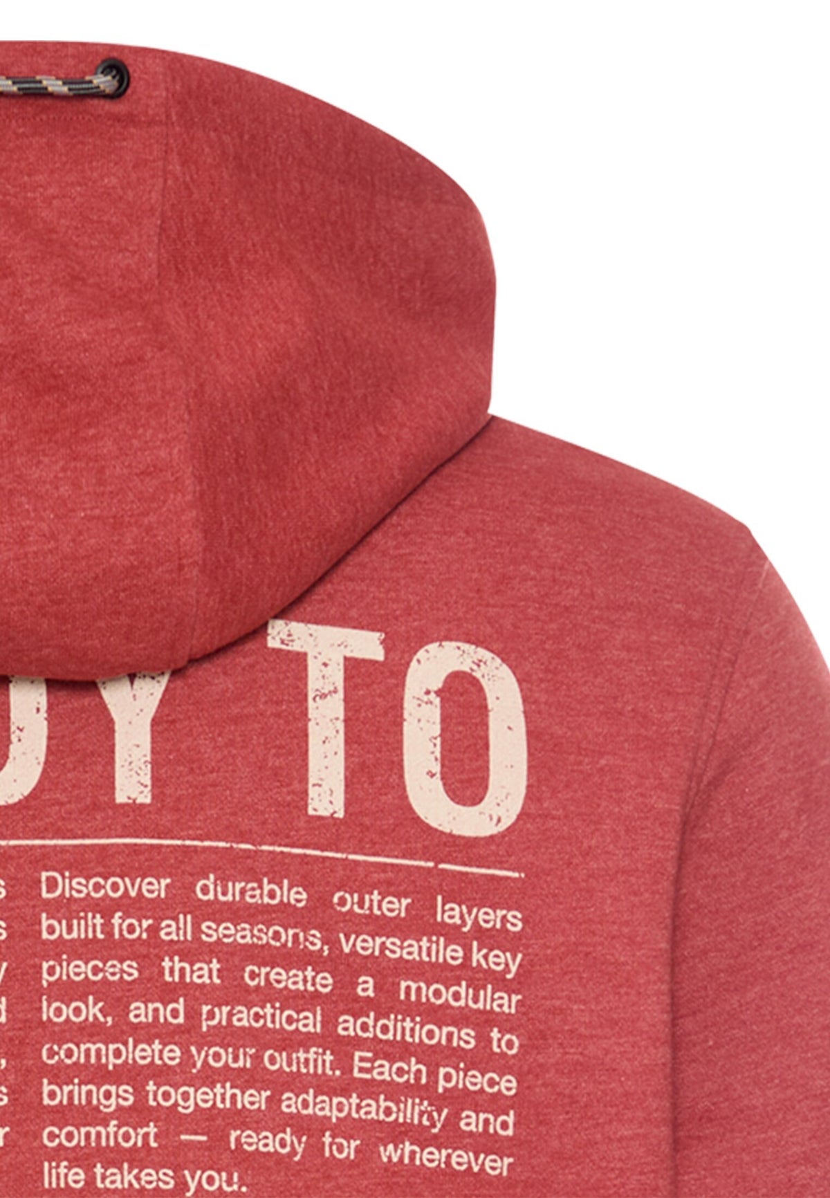 Hoodie mit Rückenprint