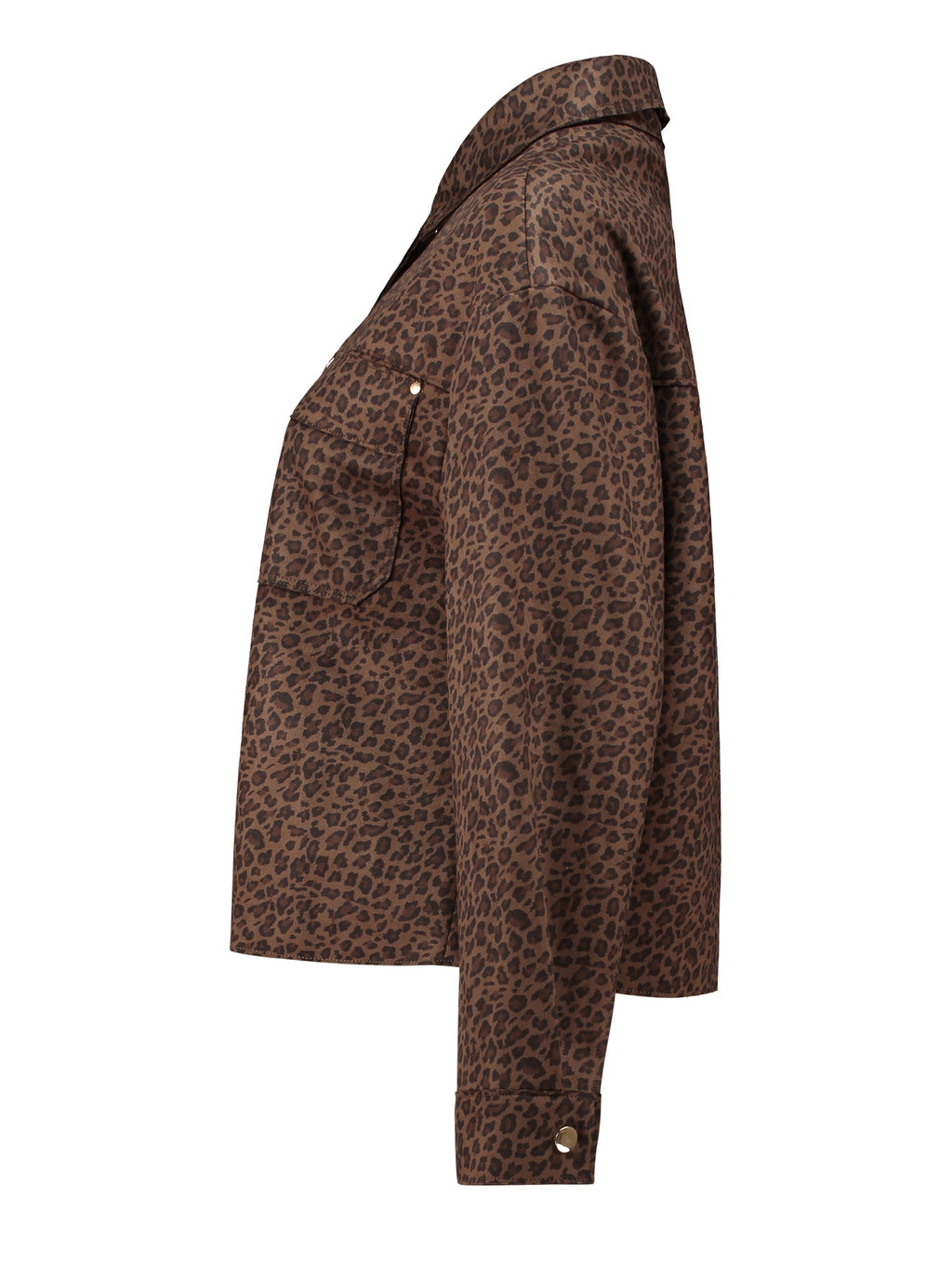 Hemdbluse Heather mit Leo-Print von Haily´s