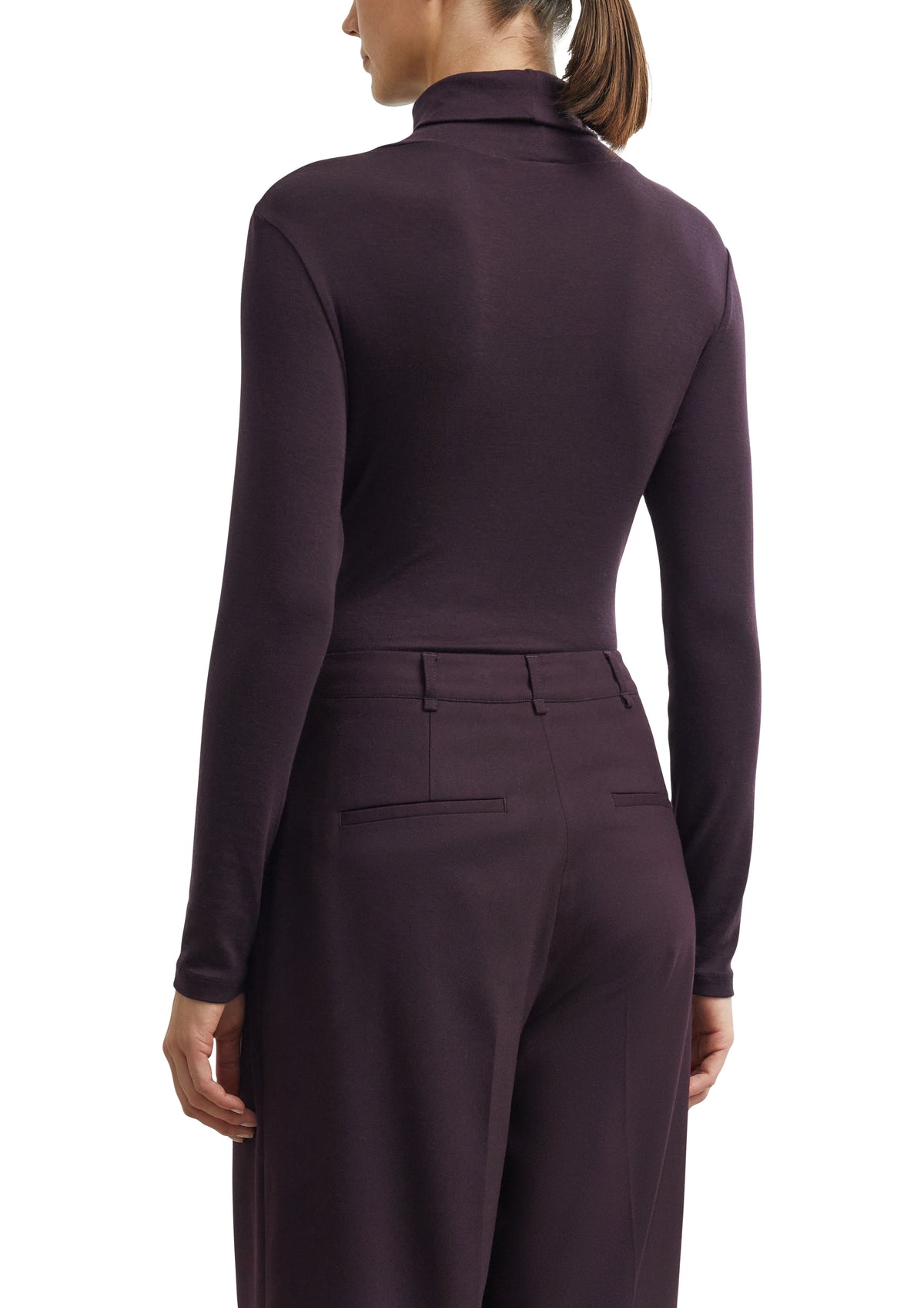 Feiner Rollkragenpullover aus Lyocellmix von Comma