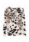 Shirt WILD MOCHA mit Frontprint