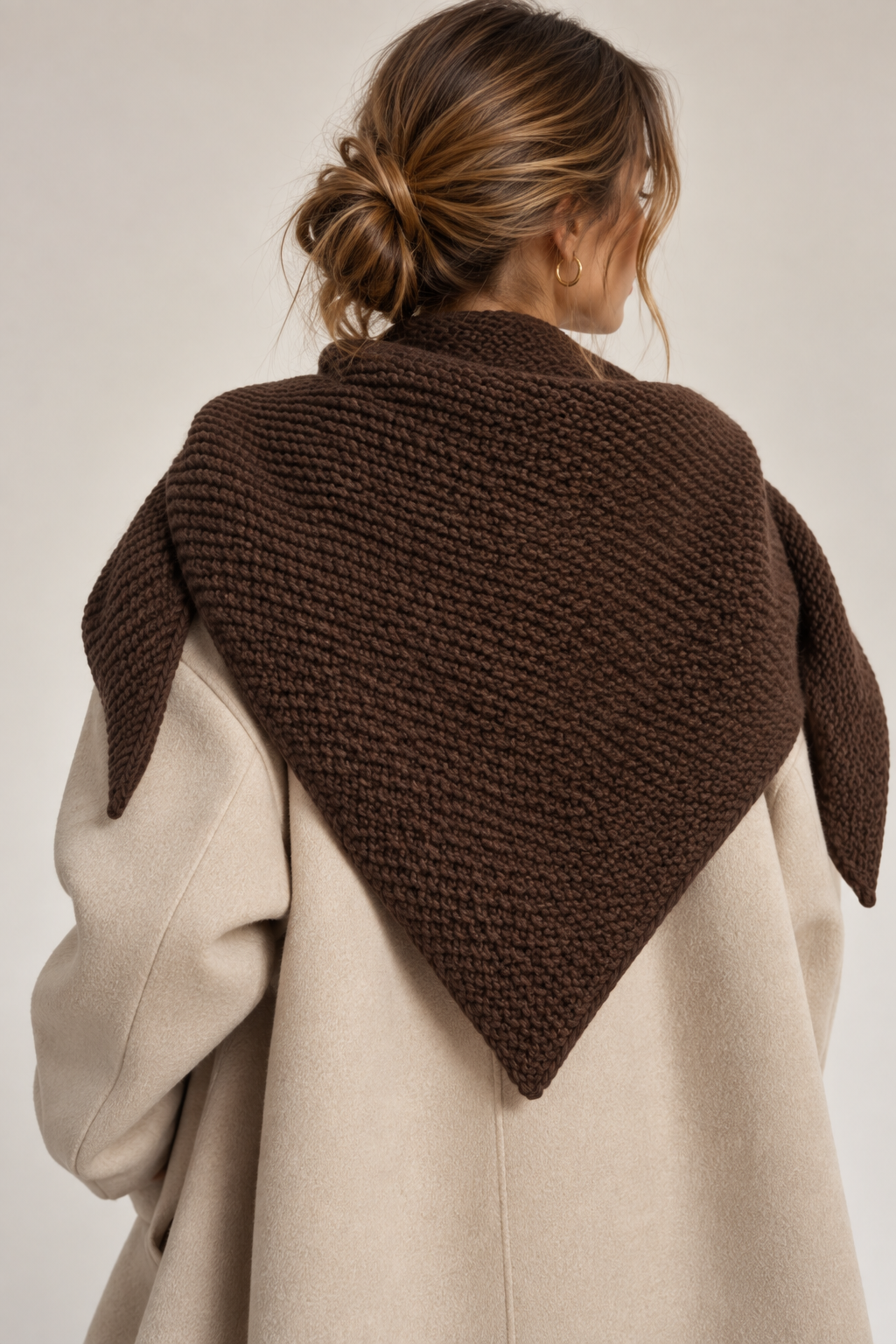 Stricktuch Cora in Dreiecksform von Houy Mode