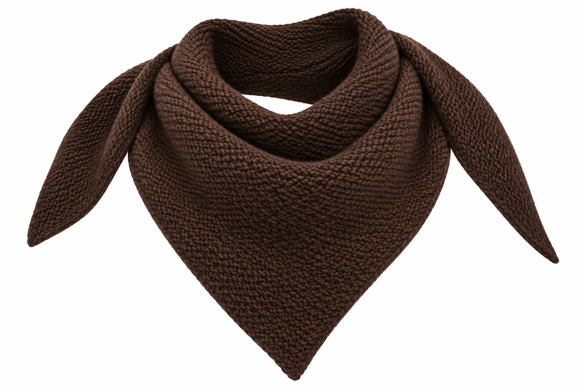 Stricktuch Cora in Dreiecksform von Houy Mode