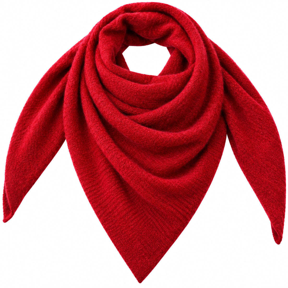 Da. Schal - Zheng Taschen - rot - one size