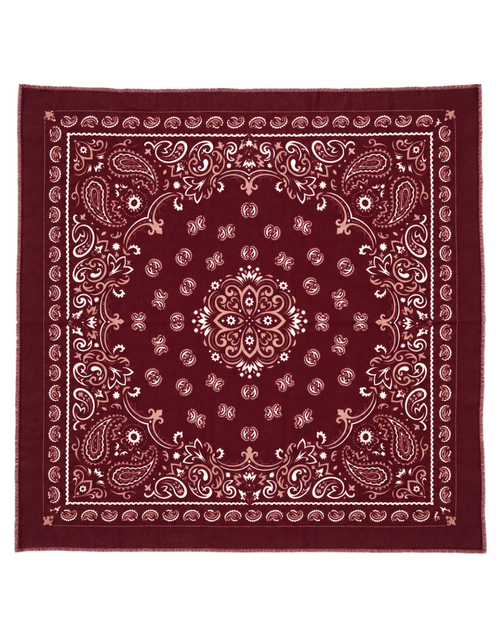 Da. Schal - Zheng Taschen - bordeaux - one size