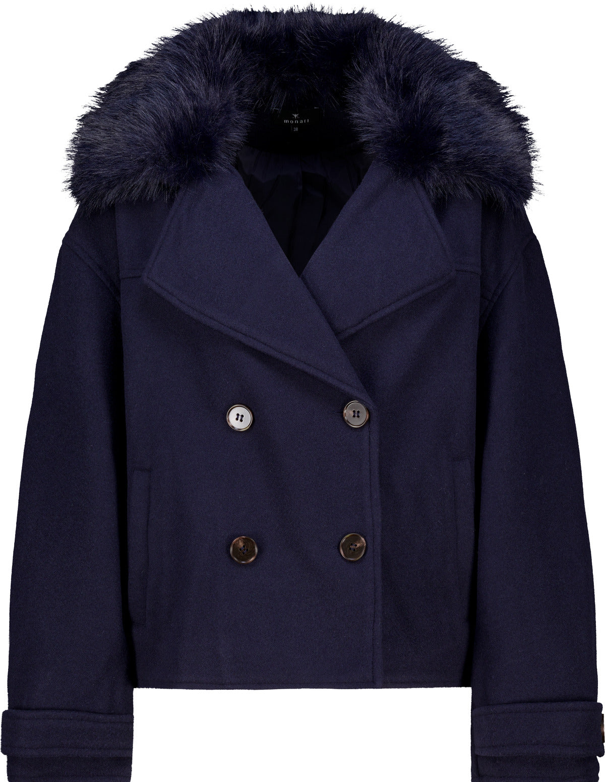 Jacke mit Wolloptik