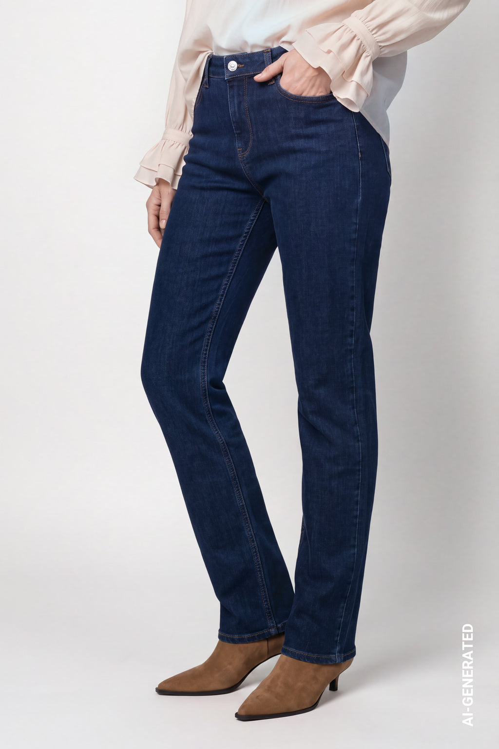Straight-leg-Jeans