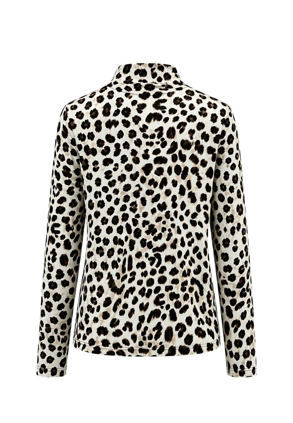 Shirt WILD MOCHA mit Kontrastkante