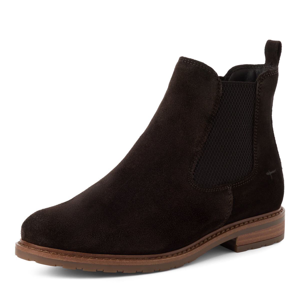Chelsea Boots aus Nubukleder in Braun von Tamaris