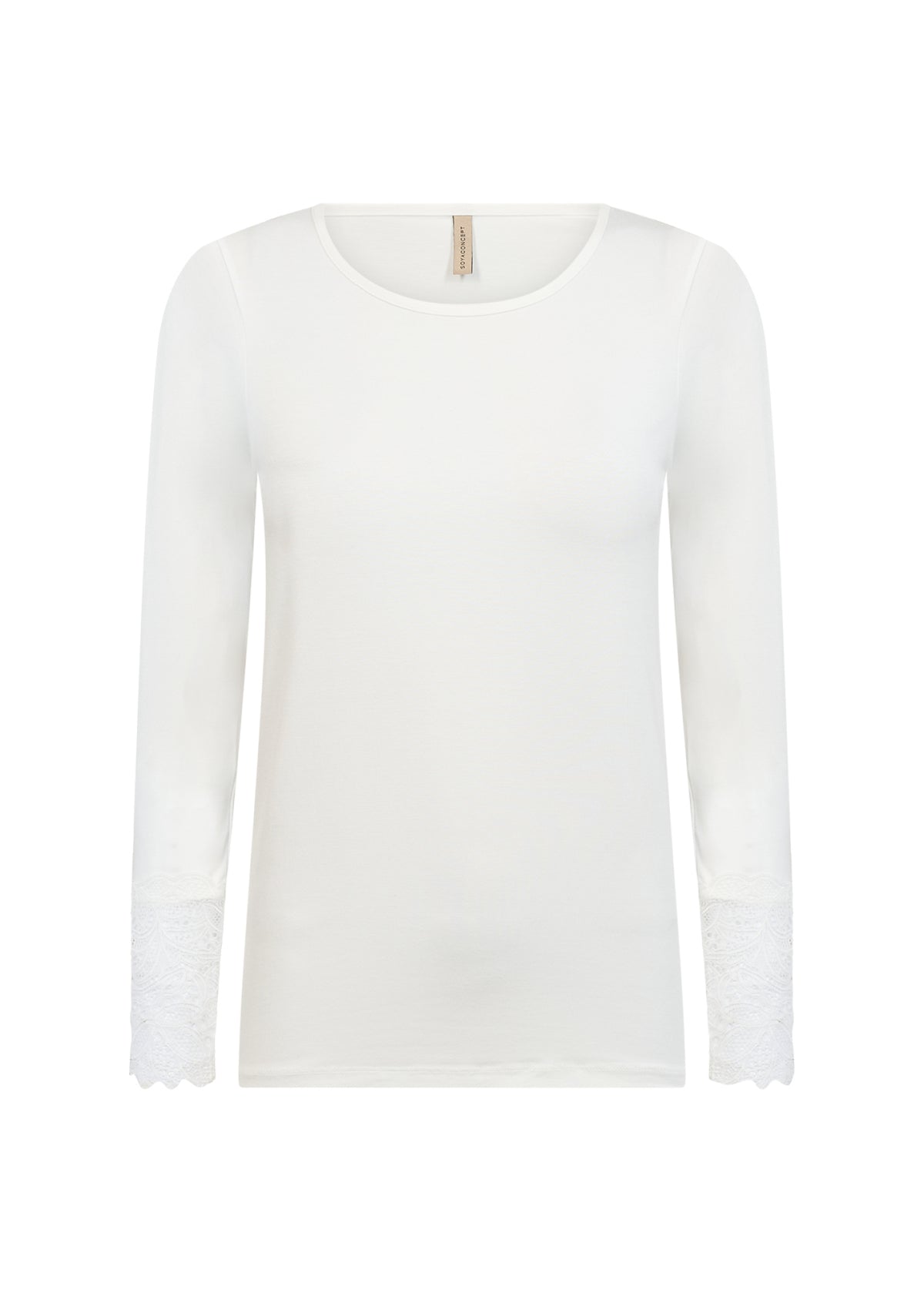 Langarmshirt Marica mit Spitzenbündchen von Soyaconcept