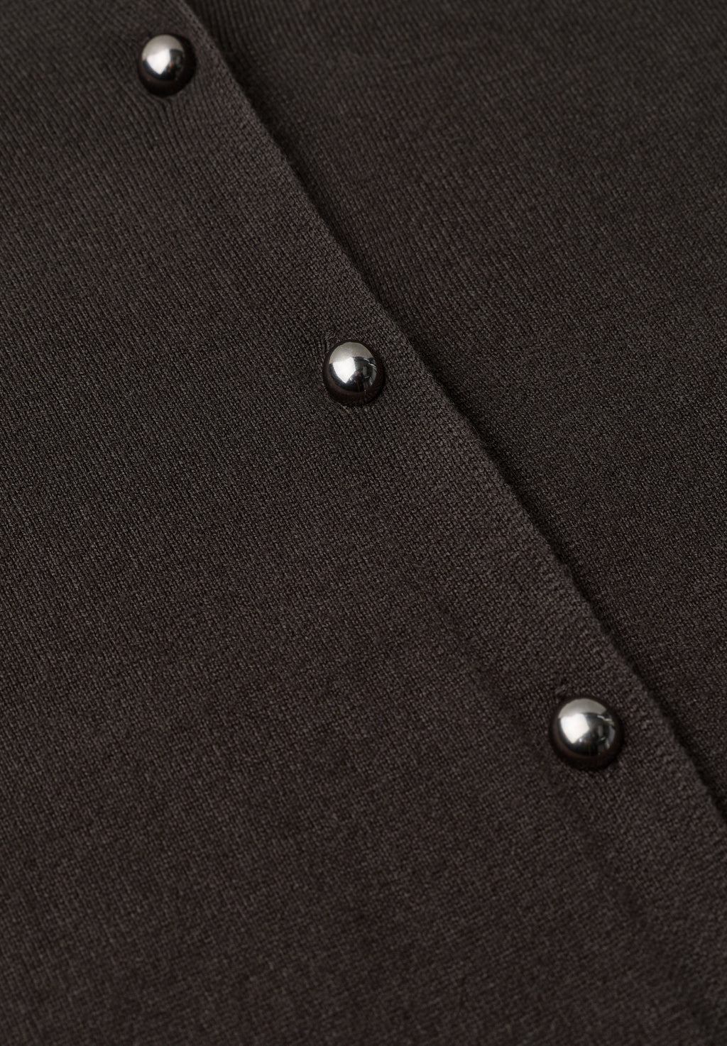 Kurzarm Cardigan mit Rundhals und Knöpfen
