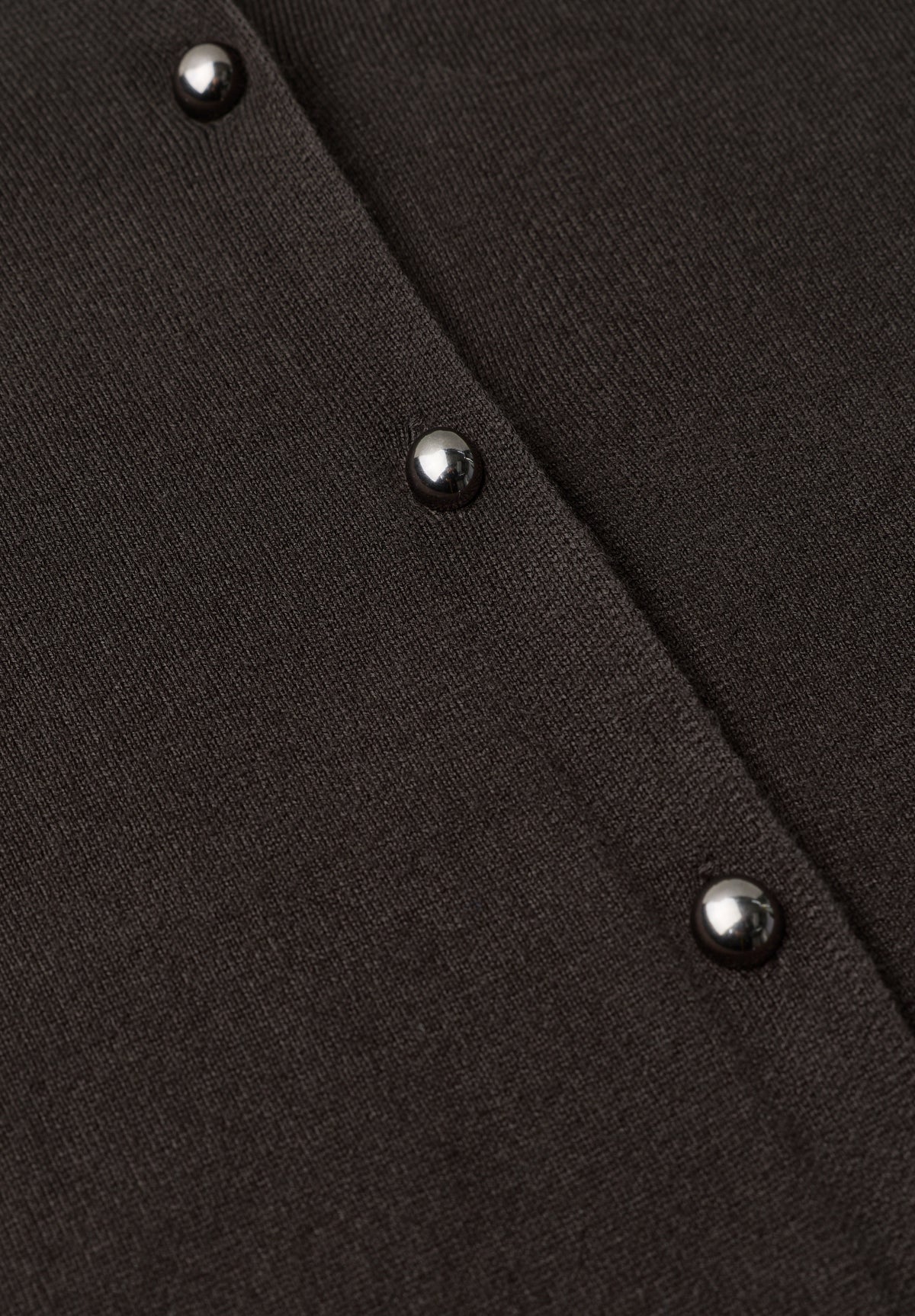 Kurzarm Cardigan mit Rundhals und Knöpfen