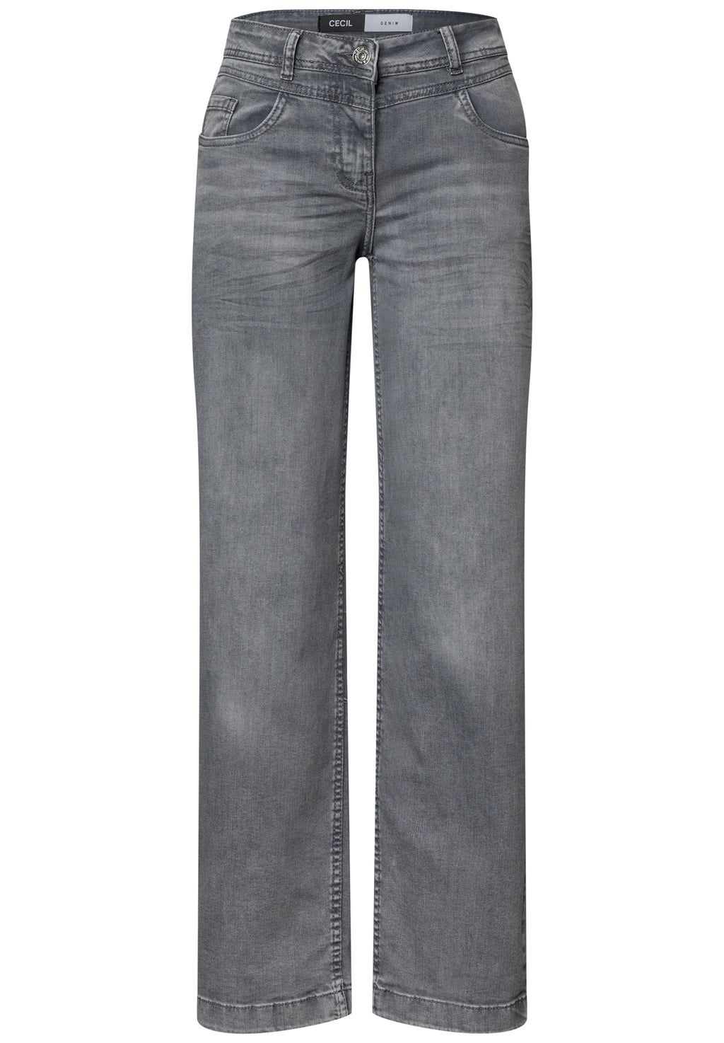 High Waist Wide Leg Jeans im Loose Fit