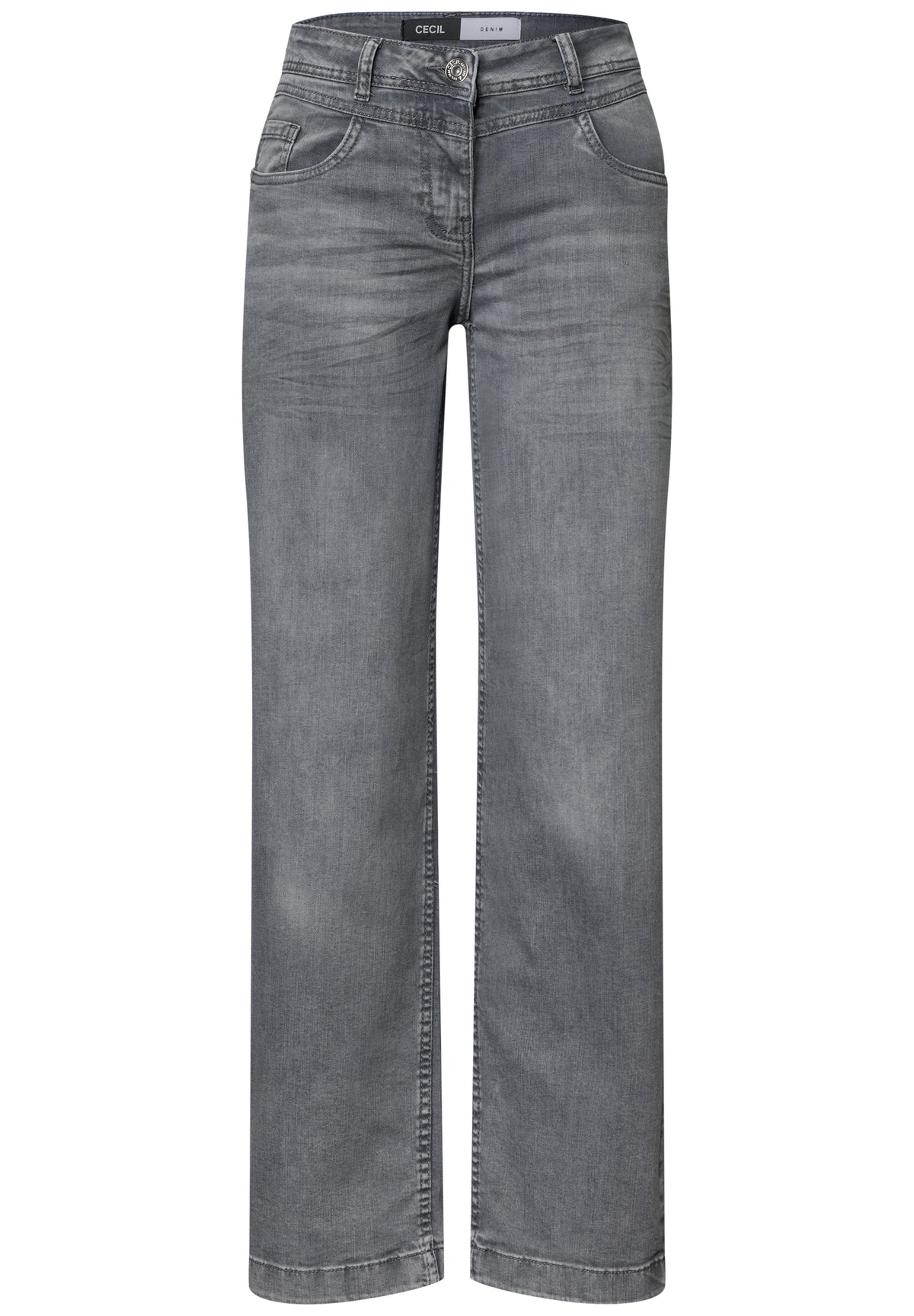 High Waist Wide Leg Jeans im Loose Fit