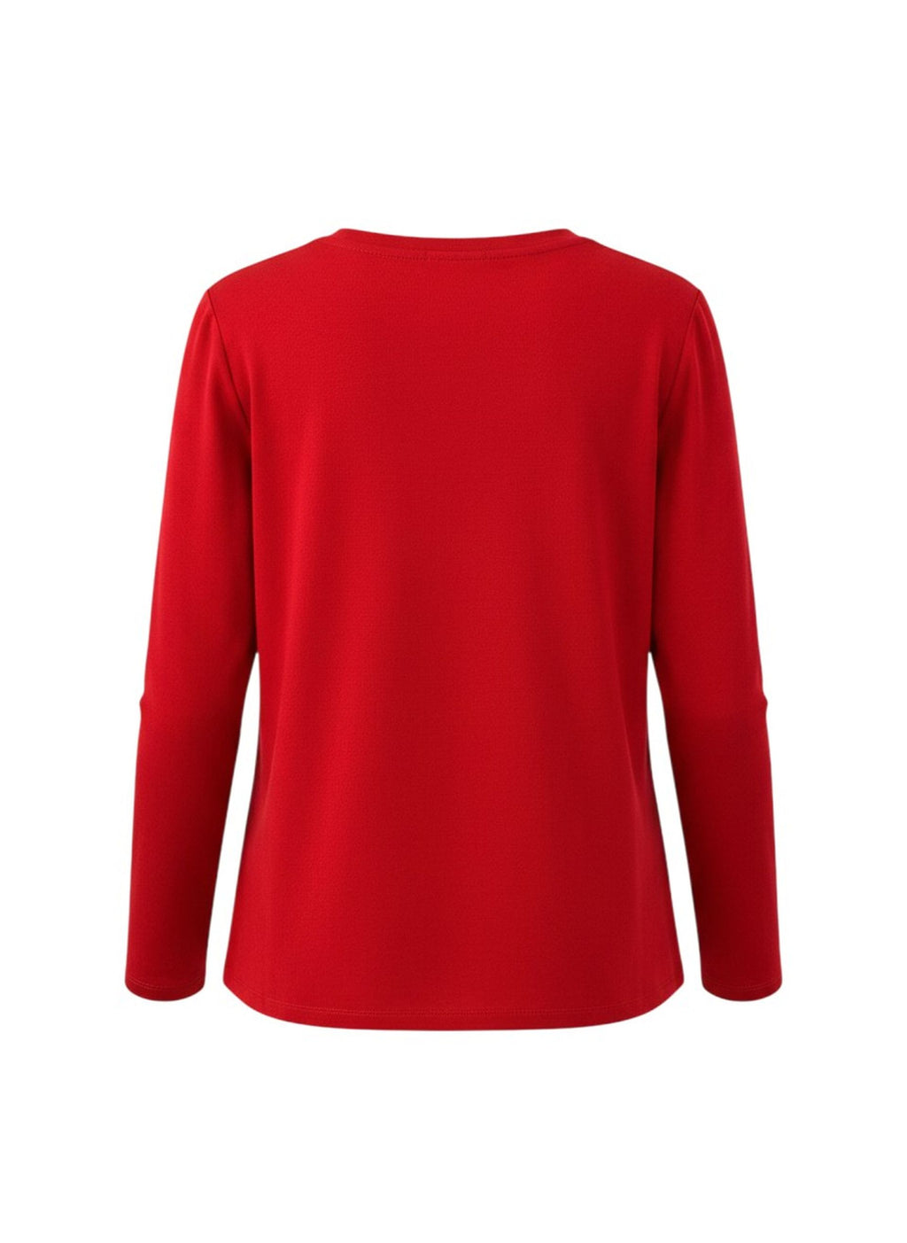 Shirt ROUGE CONTRAST mit floralem Frontprint und Ziersteinen