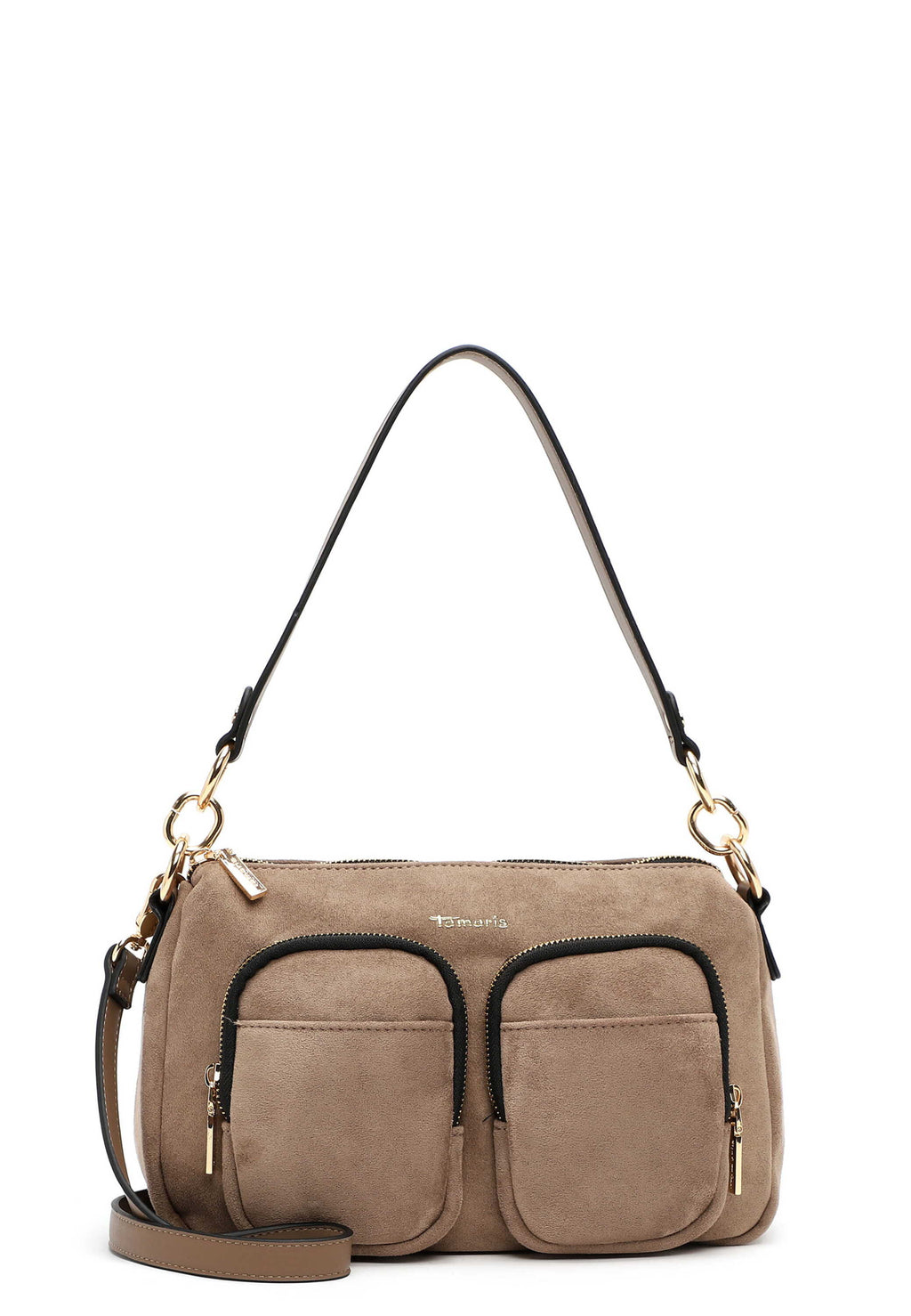 Beuteltasche Manja mit Tragegriff in Taupe von Tamaris