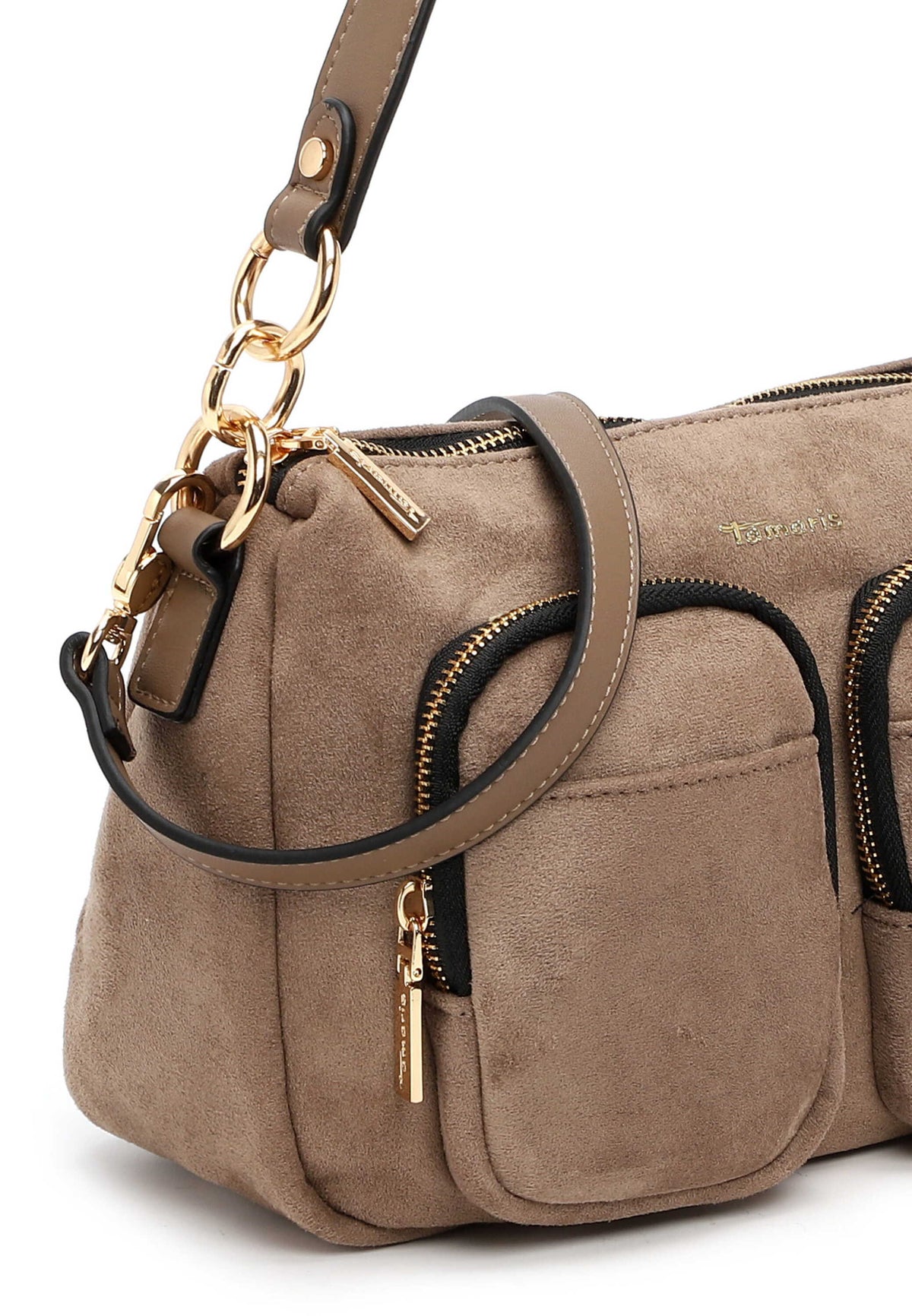 Beuteltasche Manja mit Tragegriff in Taupe von Tamaris