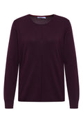 Basic Pullover mit Rundhals