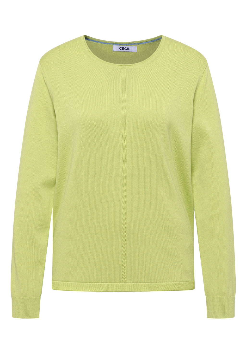 Basic Pullover mit Rundhals