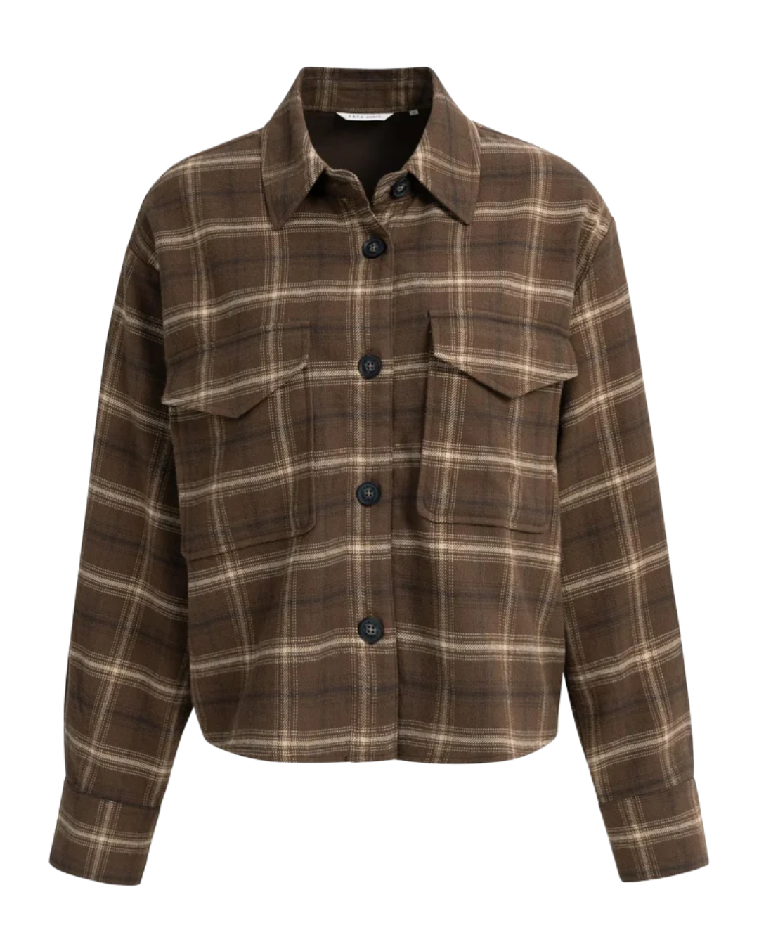 Karierte Flanellbluse | YaYa
