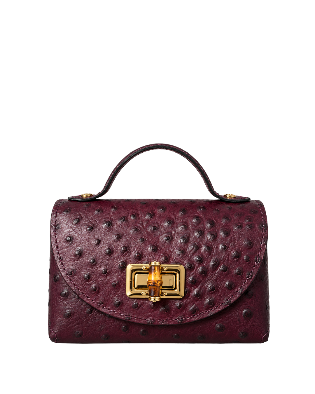 Handtasche Jolina mit Bambus-Verschluss von Houy Mode