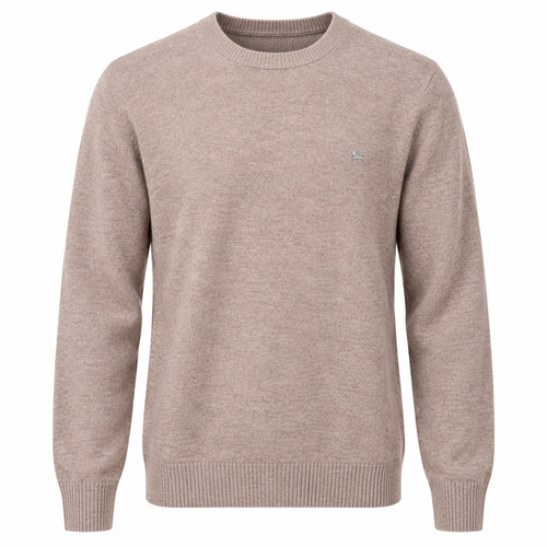 He. Pullover - Lerros UG - GRAVEL BEIGE ME - M