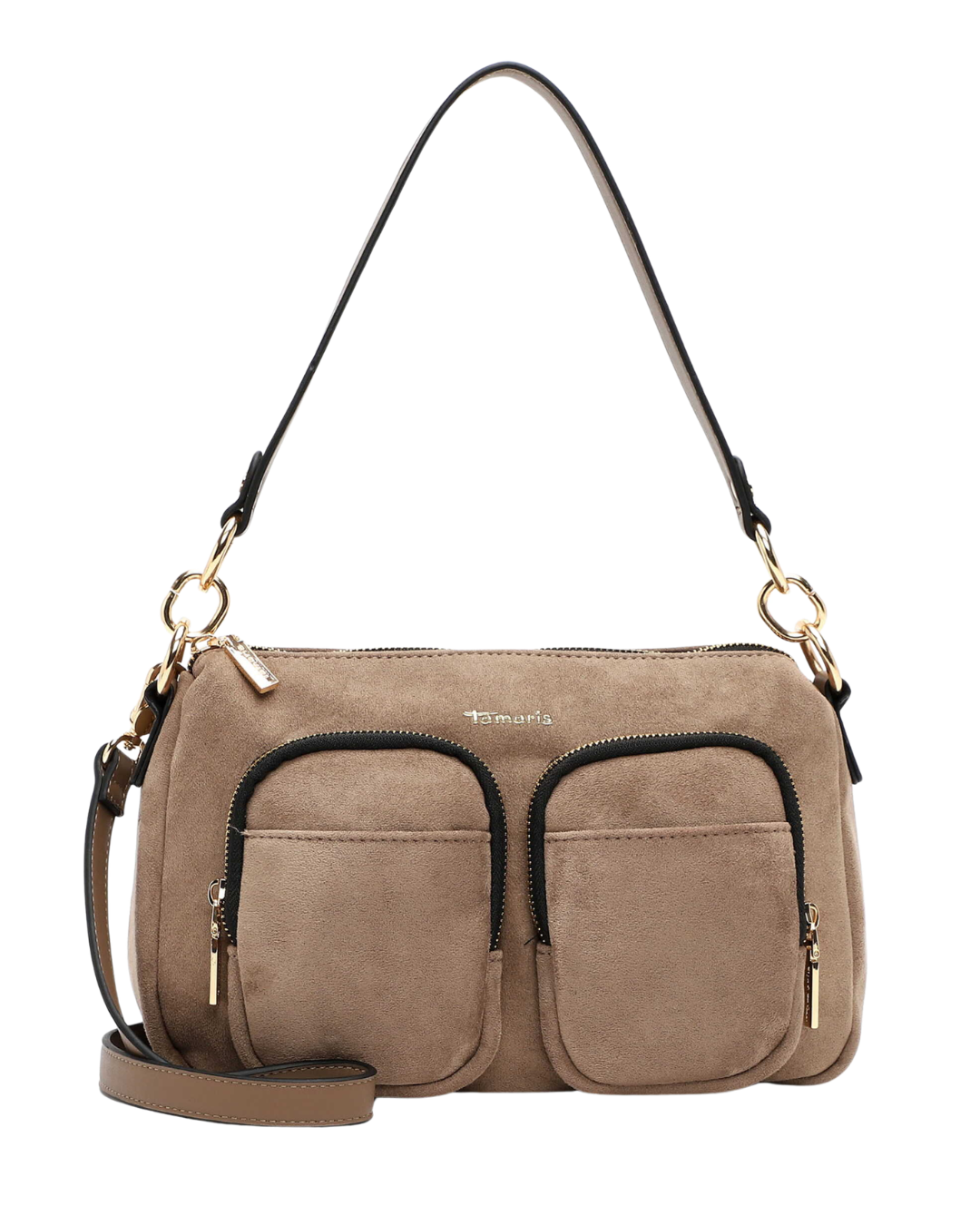 Beuteltasche Manja mit Tragegriff in Taupe von Tamaris