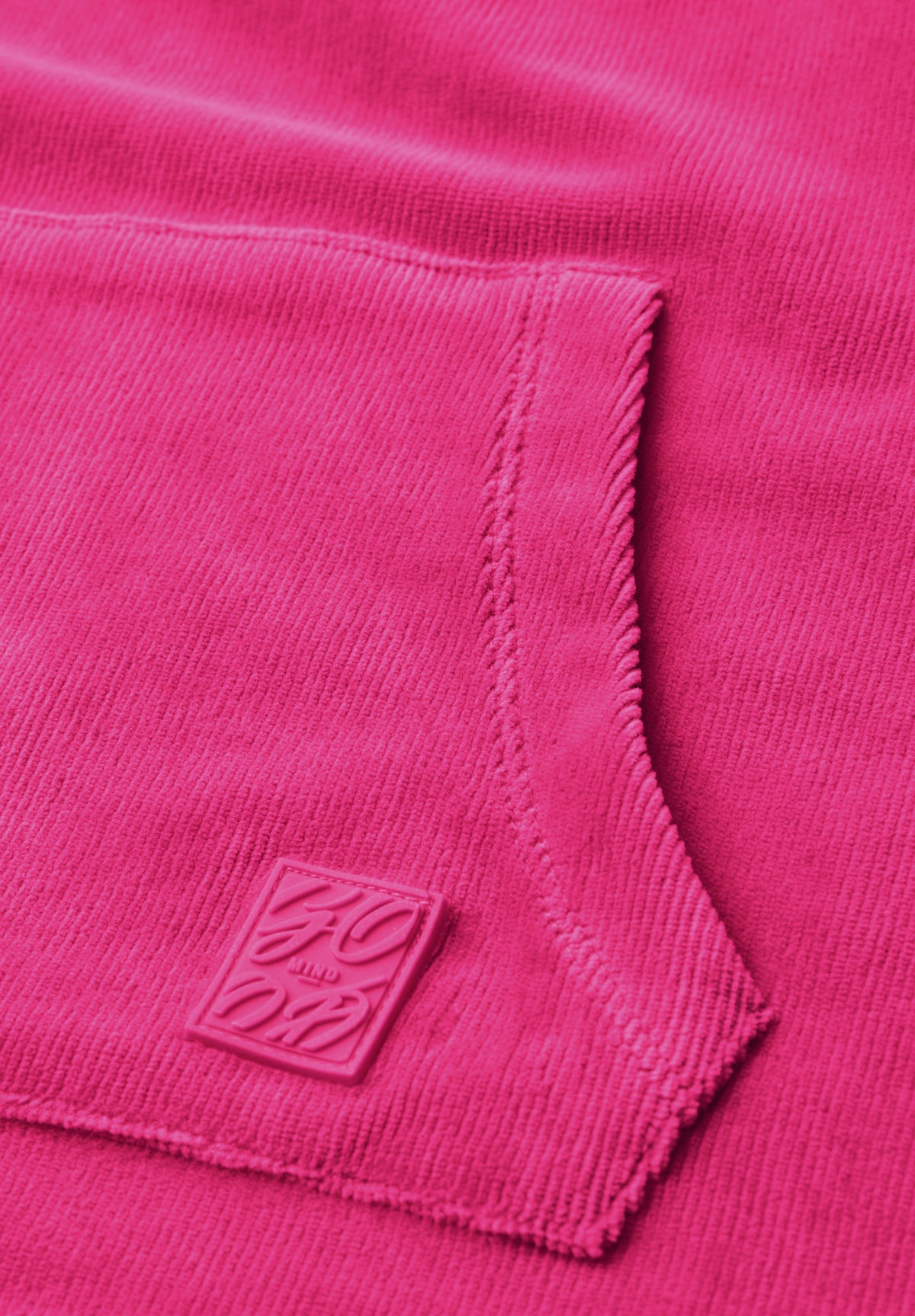 Langarm Shirt aus Cord mit Kapuze von Cecil