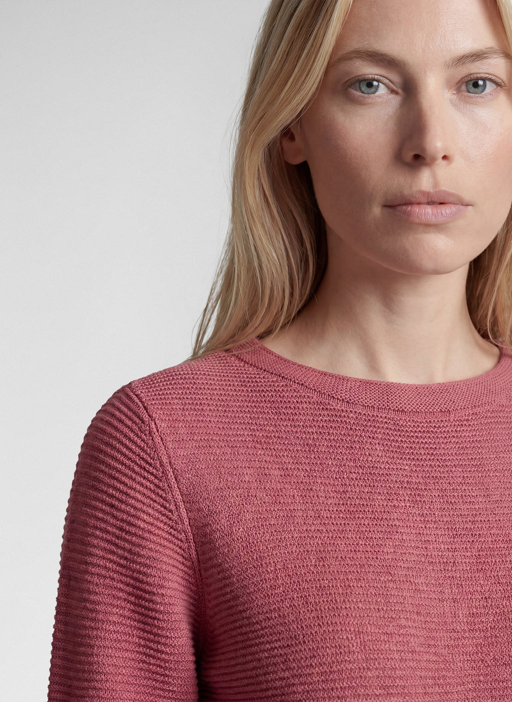Feinstrick-Pullover mit Rundhals von Rabe