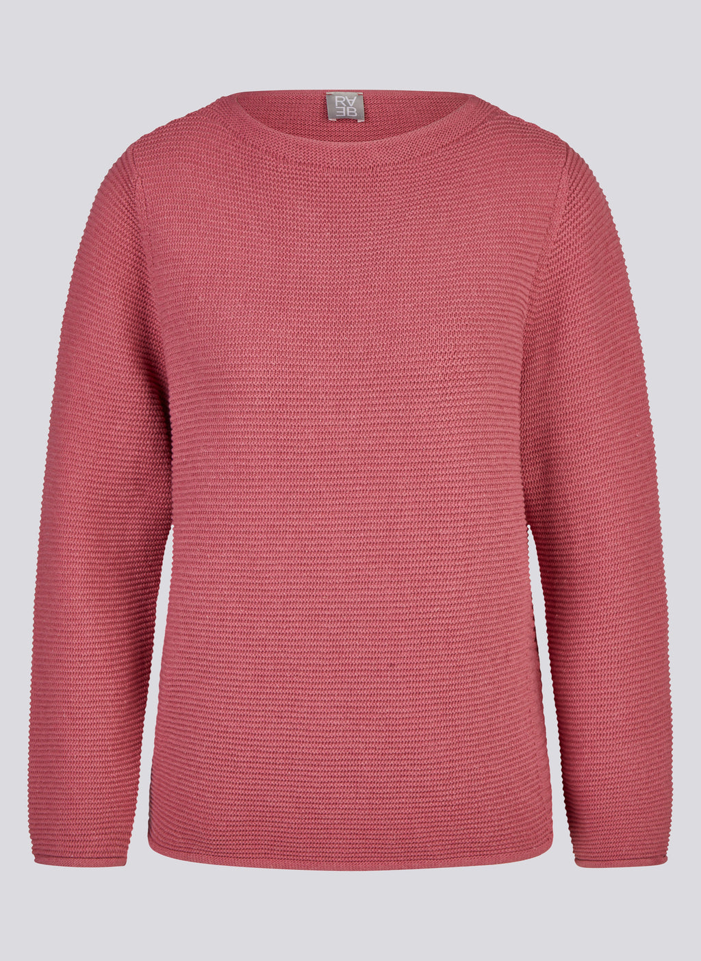 Feinstrick-Pullover mit Rundhals von Rabe