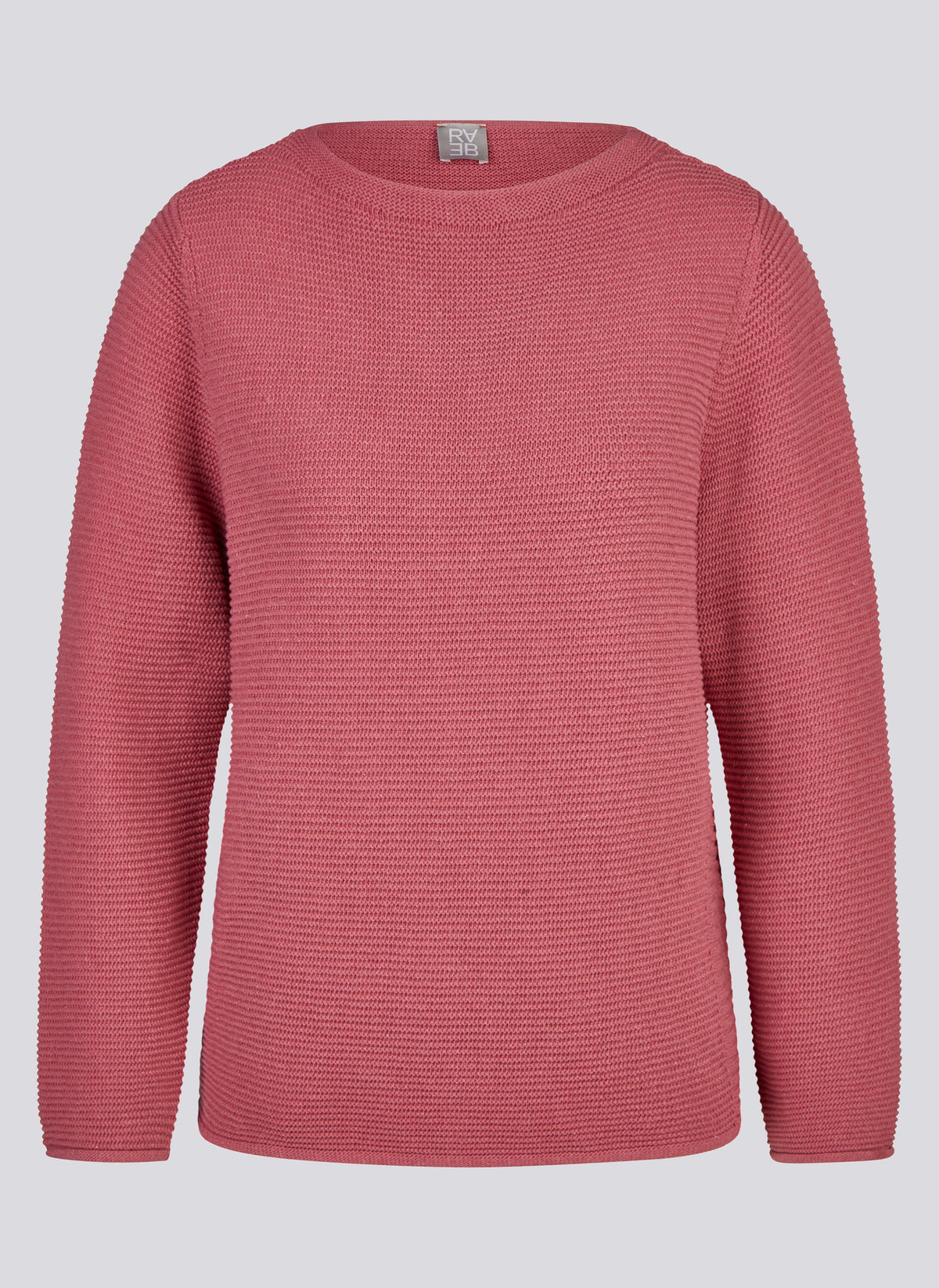 Feinstrick-Pullover mit Rundhals von Rabe