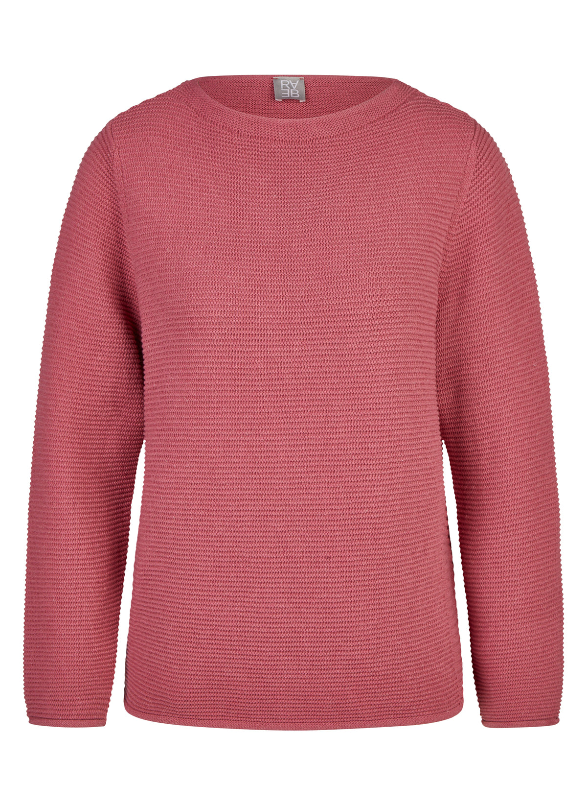 Feinstrick-Pullover mit Rundhals von Rabe