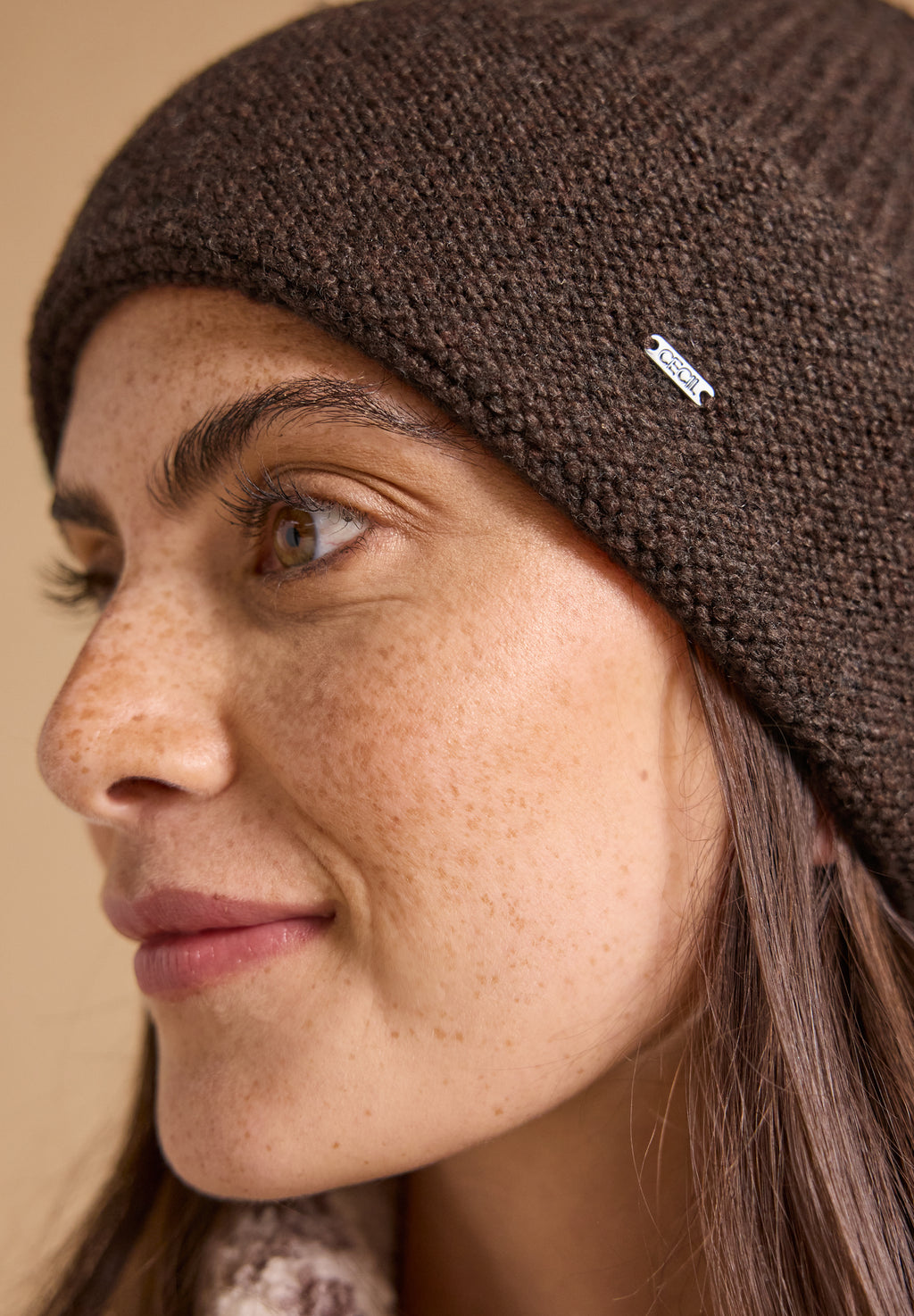 Beanie in Melange-Optik von Cecil